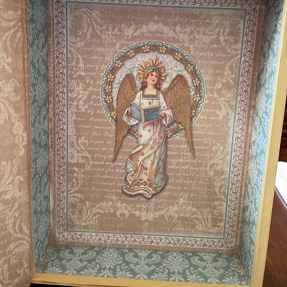 Punch Studio Celestial Angels Decorative Book Box Large - Picture 12 of 12